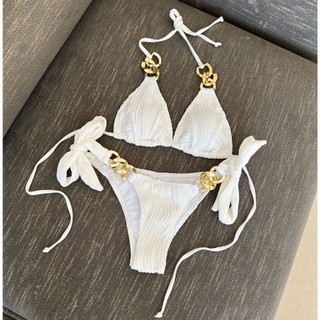 Bộ Bikini 2 Mảnh Dây Xích Điều Chỉnh Được Thời Trang Sexy