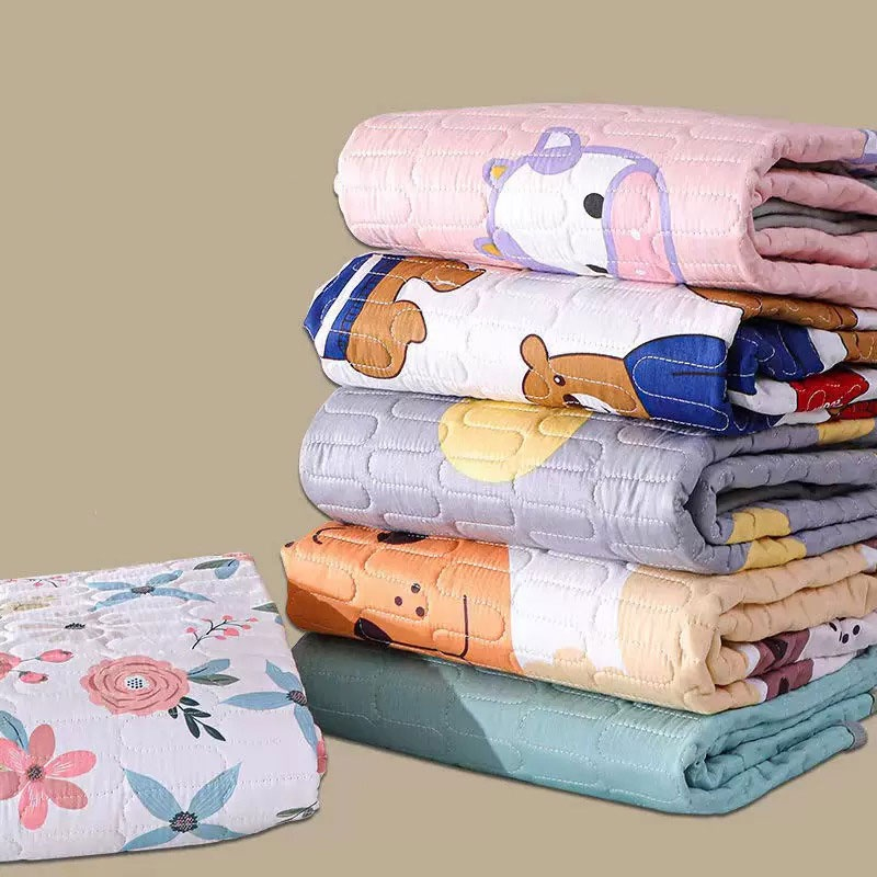 Miếng Lót Chống Thấm Cho Bé Cao Cấp 5 Lớp Chần Bông An Toàn Không Kích Ứng Da mesocshop