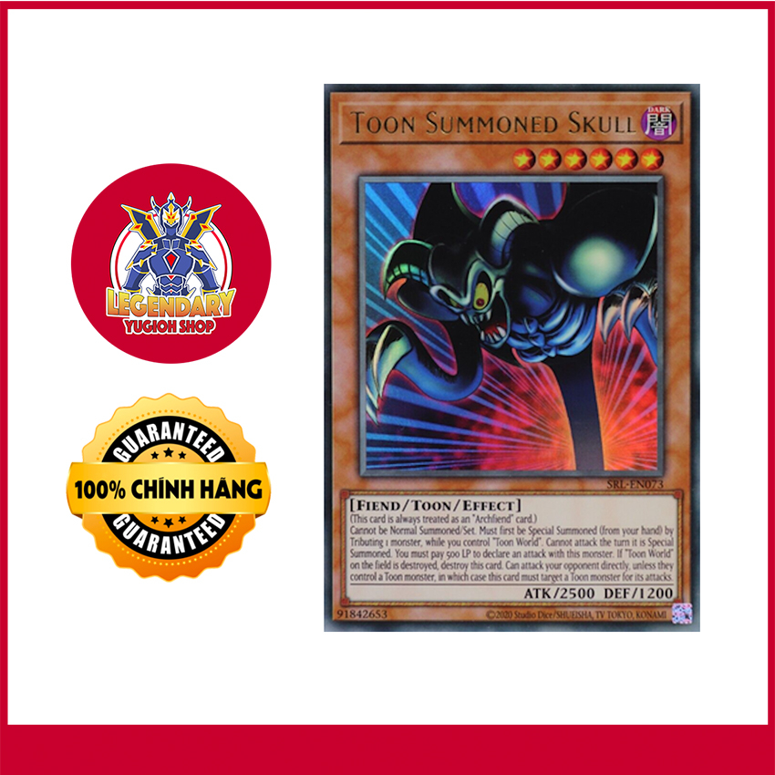 [Th Bi Yugioh Chnh Hng] Toon Summoned Skull | Shopee Vit Nam