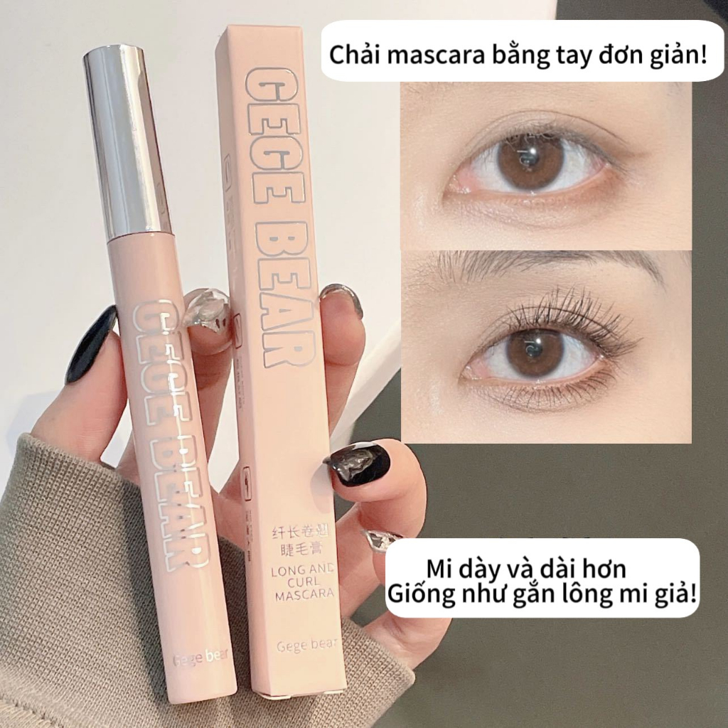 Mascara Gege Bear U n Cong L m D y V D i Mi T Nhi n Kh ng Lem N i a 
