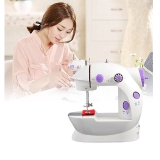 Máy May Mini Để Bàn - Máy Khâu Cầm Tay Mini Gia Đình Siêu Tiện Lợi