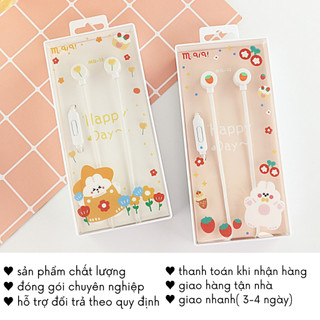 Tai Nghe Có Dây Headphone In Ear Cute Dùng Cho Điện Thoại Nhạc Timo DDK23