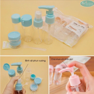Bộ dụng cụ chiết mỹ phẩm du lịch