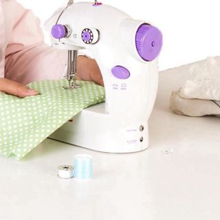 Máy May Mini Để Bàn - Máy Khâu Cầm Tay Mini Gia Đình Siêu Tiện Lợi