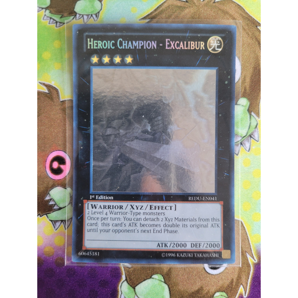 Th bi Yugioh - TCG - Heroic Champion - Excalibur / REDU-EN041 | Shopee  Vit Nam