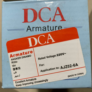 Rô to máy Khoan DCA đầu 6mm AJZ02-6A - Khoan DongCheng DJZ02-6A
