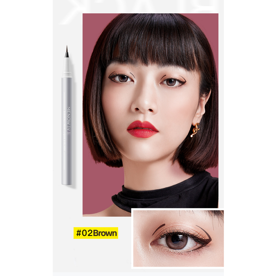 Bút Kẻ Mắt MENOW SUDDENLY HEART LIQUID EYELINER 0.6ml