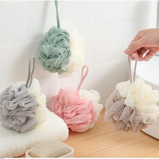 [MỚI] Bông tắm tạo bọt cao cấp siêu mềm phối màu xinh xắn phong cách Hàn Quốc OKAMAS