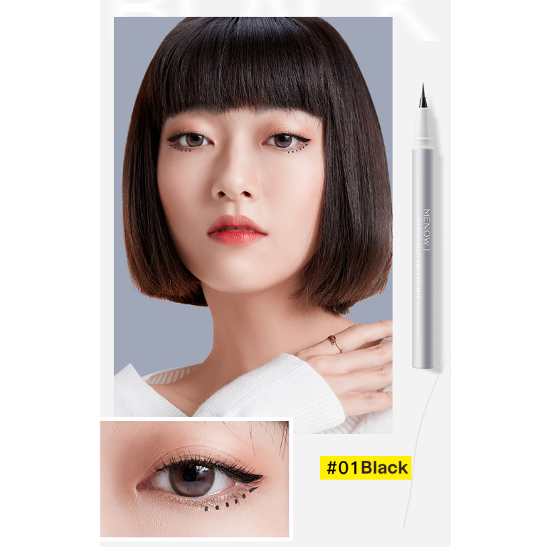 Combo Phấn phủ Rabbit Compact Powder + Bút Kẻ Mắt MENOW SUDDENLY HEART LIQUID EYELINER 0.6ml