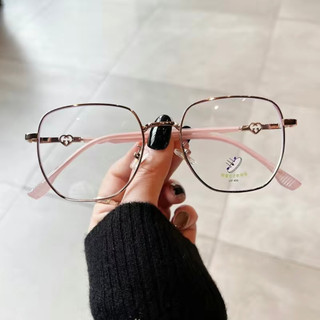 Gọng kính cận nữ nam dáng vuông Unisex chống ánh sáng xanh và tia UV400 cao cấp thay được tròng cận HANASO 197