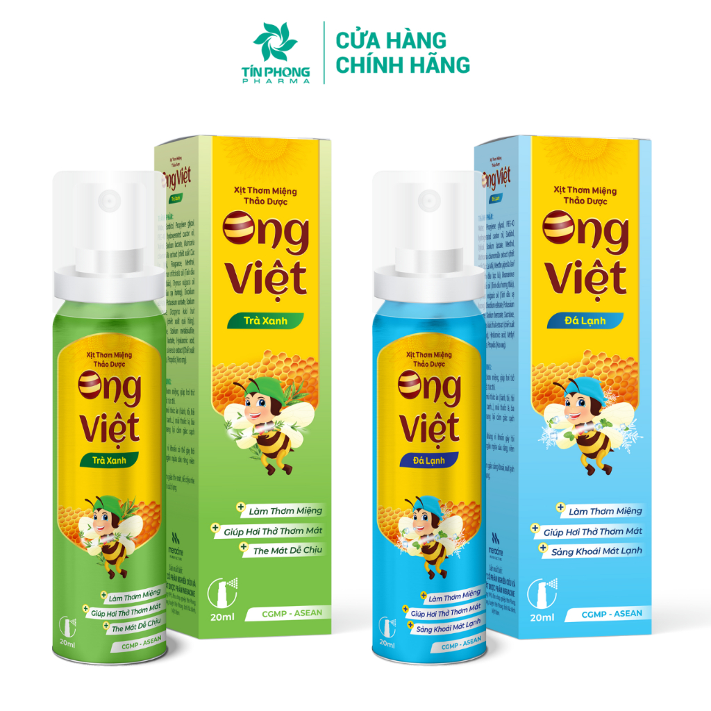 Ảnh Xịt Thơm Miệng Thảo Dược Ong Việt Giúp Thơm Miệng Cho Hơi Thở Thơm Mát Lọ 20ml 3
