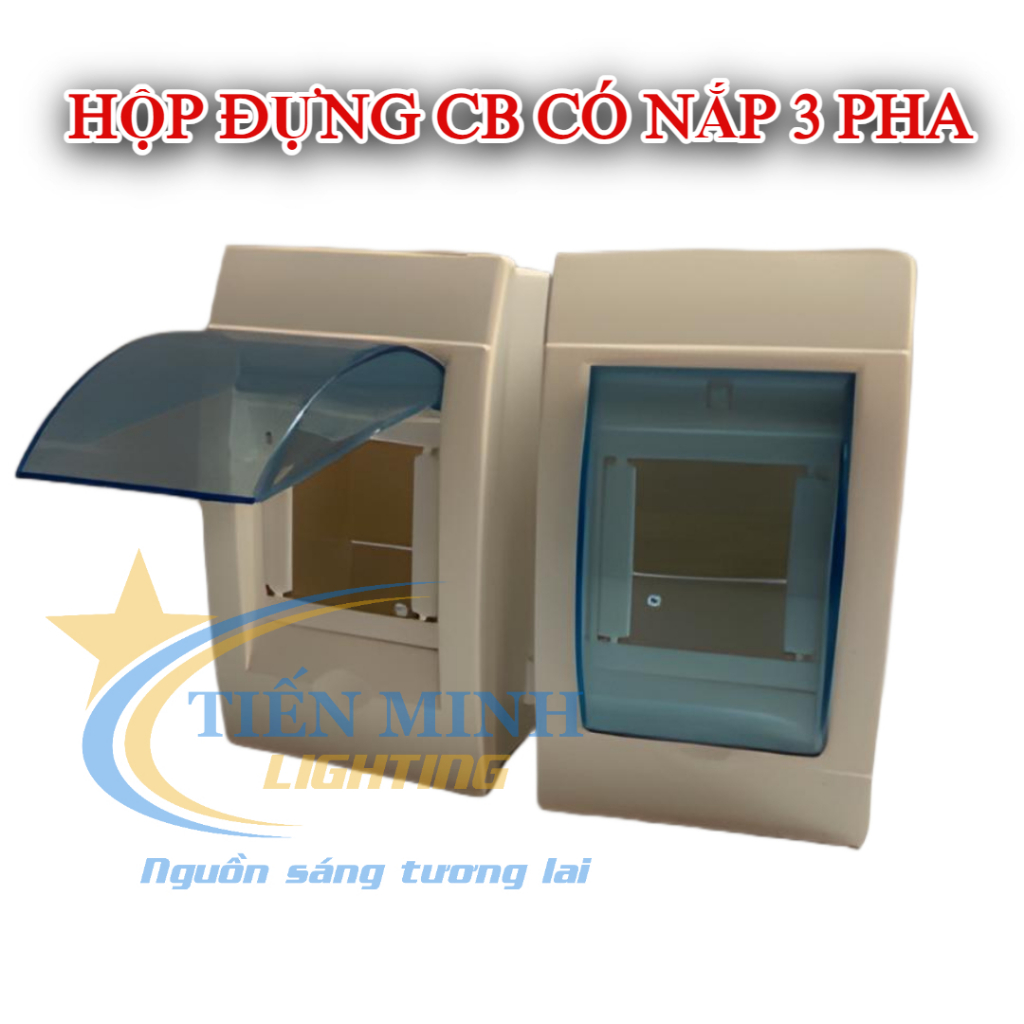 Hộp đựng CB có nắp 2 pha, 3 pha, 4 pha bảo vệ aptomat, cầu dao hay CB ...