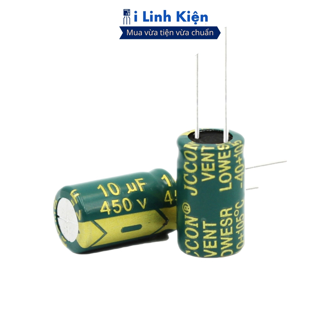 Tụ hóa 450V 10UF chất lượng cao ilinhkien.