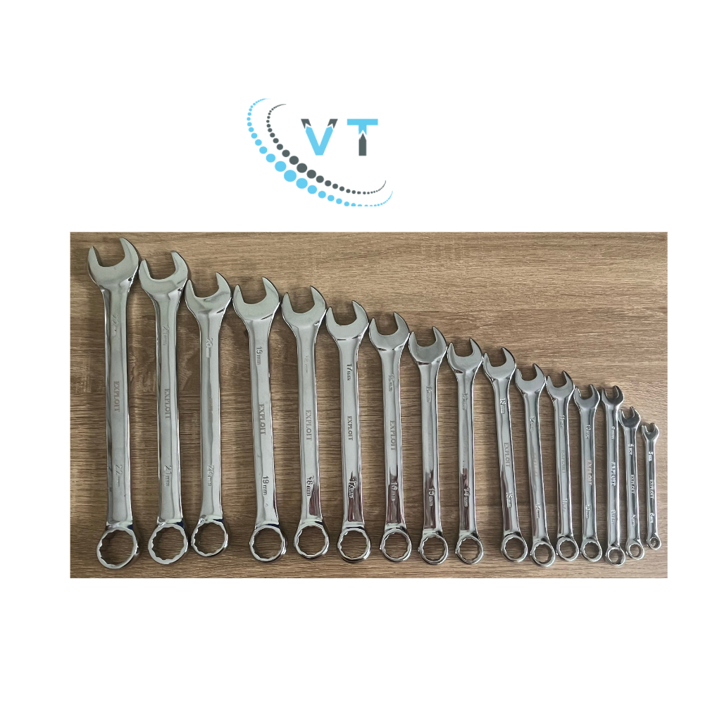 Cờ lê vòng miệng size từ 6mm - 22mm