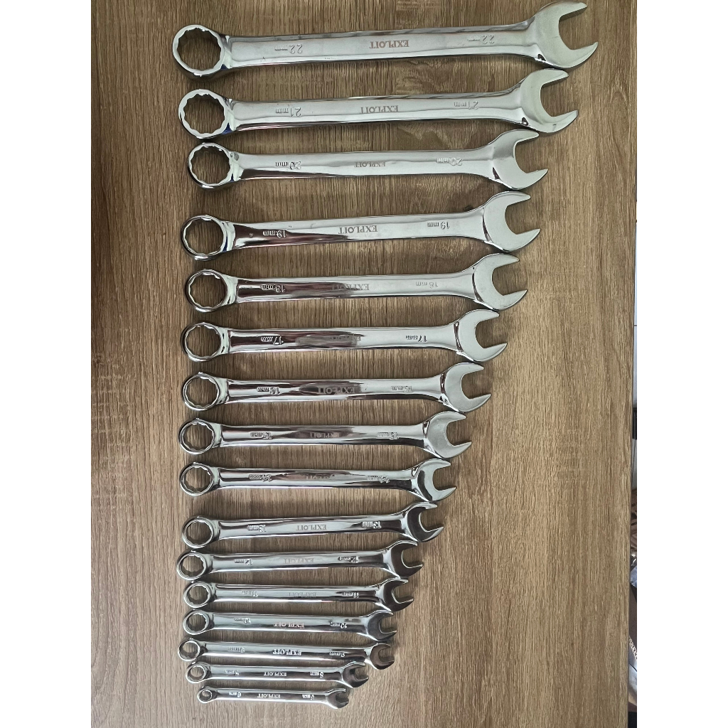 Cờ lê vòng miệng size từ 6mm - 22mm