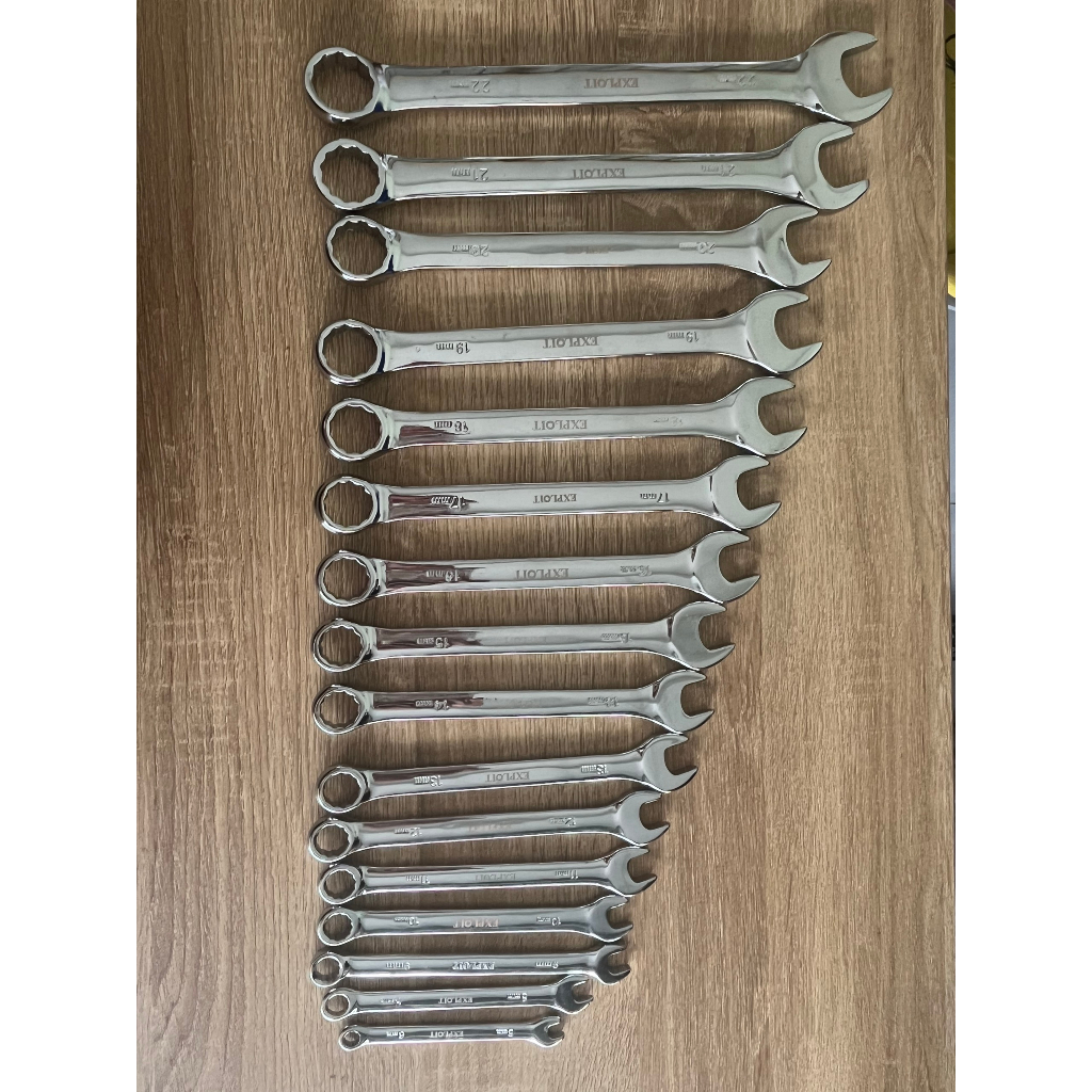 Cờ lê vòng miệng size từ 6mm - 22mm