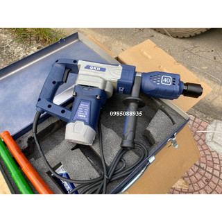 1400W Máy đục bê tông 17ly nòng 40mm QKH740 siêu khỏe chính hãng