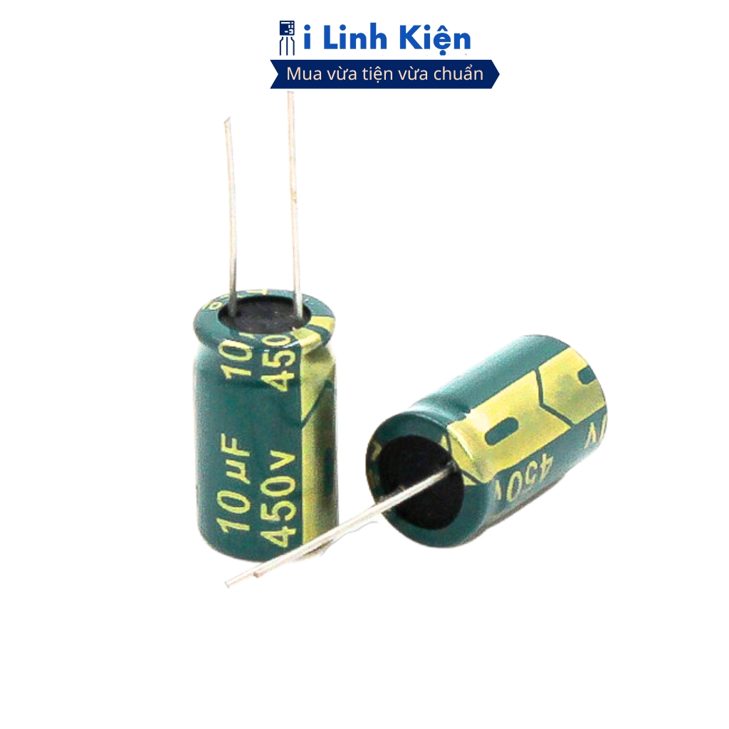 Tụ hóa 4.7UF 10UF 450V chính hãng đảm bảo chất lượng ilinhkien.