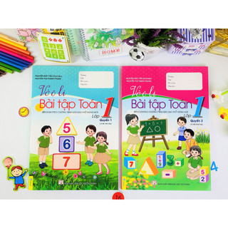 Sách - Vở Ô Li Bài Tập Toán Lớp 1 - Biên soạn theo chương trình GDPT mới - ndbooks