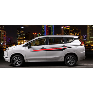 Tem Sườn Xe Ô TÔ Mitsubishi Xpander,Team Decal Oto ,Tặng kèm tem chữ kí Chỉ đỏ