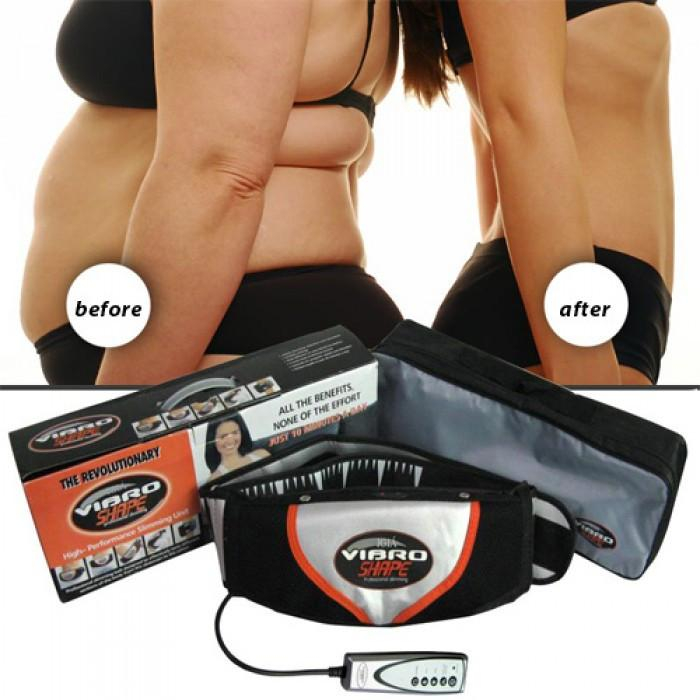 Máy Massage Giảm Mỡ Bụng - Đai Rung Nóng Vibro Shape Tiện Lợi Dễ Sử Dụng Hiệu Quả Cao