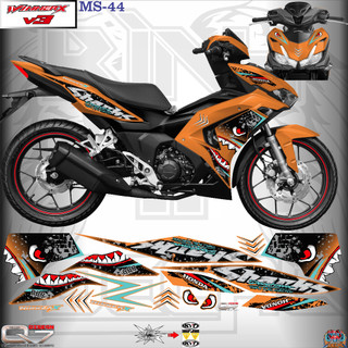 TEM RỜI WINNER V3 - MS 44- IN DECAL 3 LỚP - KO BAY MÀU