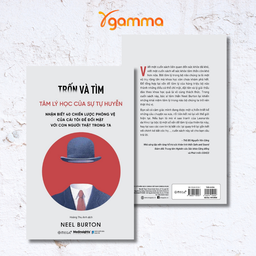 Sách: Trốn Và Tìm - Tâm Lý Học Của Sự Tự Huyễn (Omega Plus)