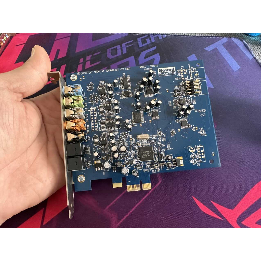 Card Âm Thanh Creative Sound Blaster X-Fi Xtreme Audio SB1040 7.1 ...