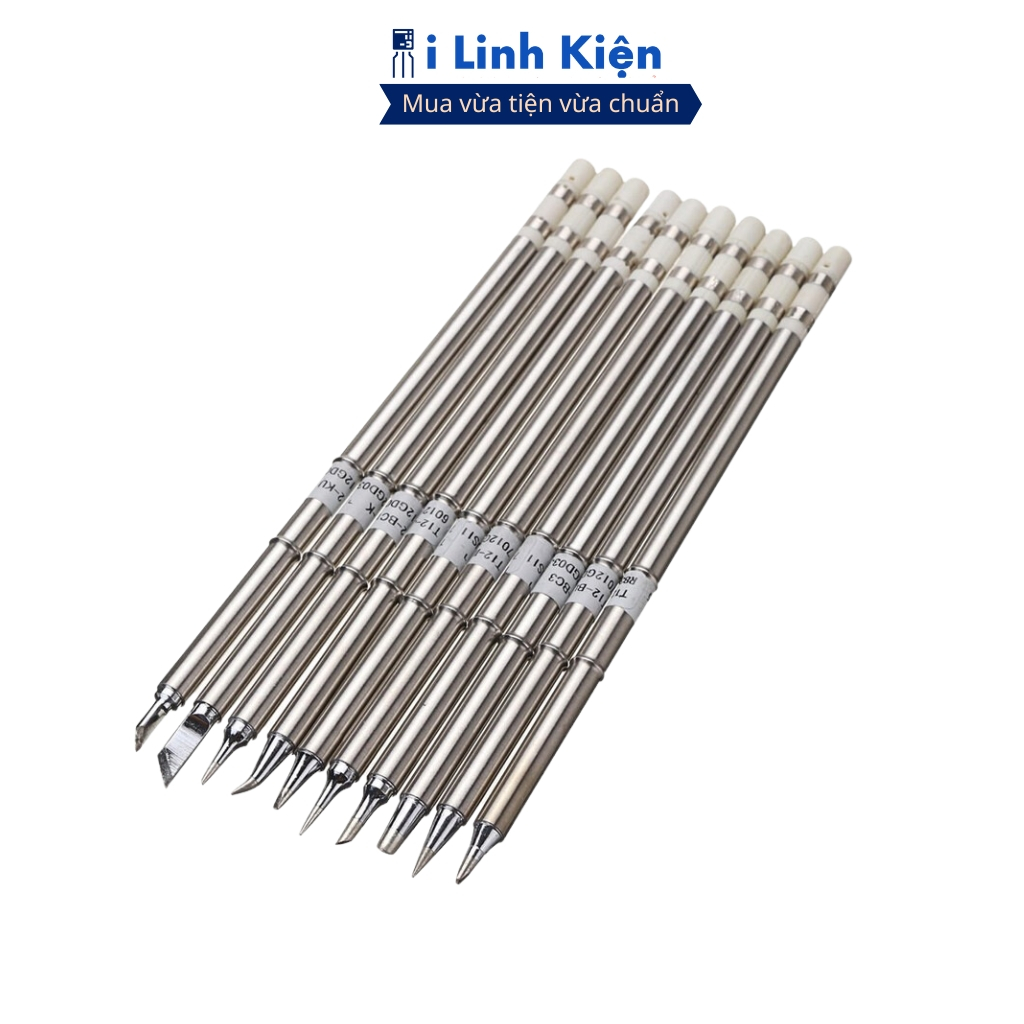 Mũi hàn T12 tích hợp ruột mỏ hàn xịn, đầu mỏ hàn mũi hàn chính hãng ilinhkien