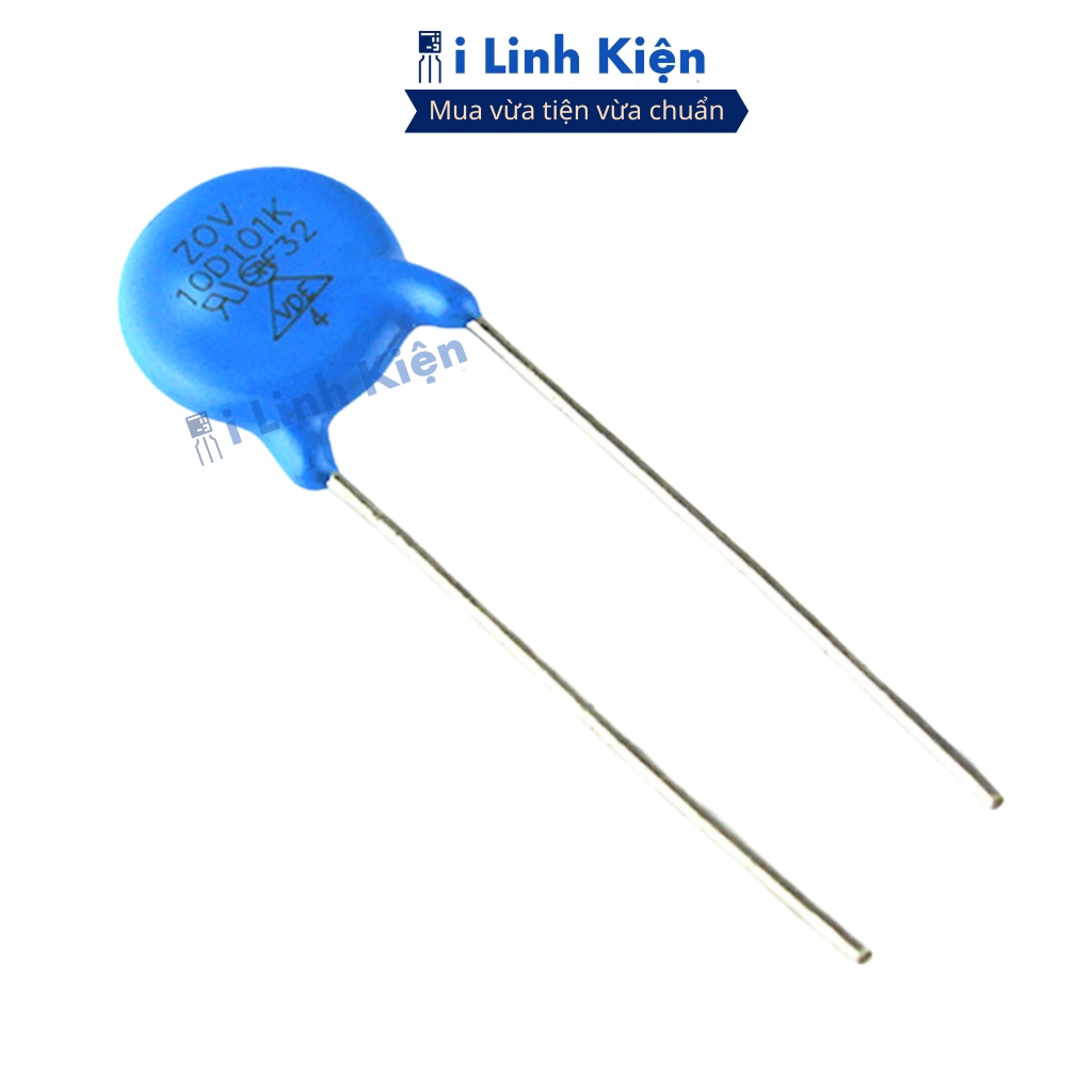Tụ chống sét Varistor 10D101K/10D151K/10D181K/10D201K 10mm chất lượng cao ilinhkien.