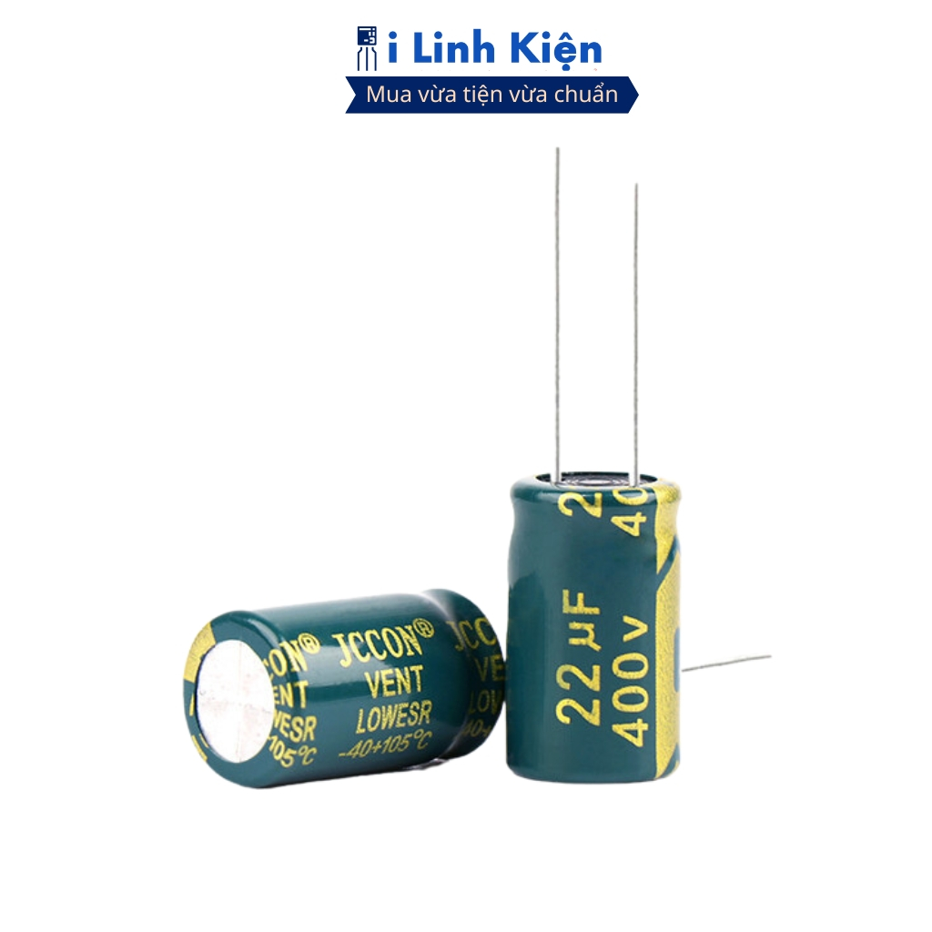Tụ hóa 400V 22uF (5 tụ) tần số cao đảm bảo chất lượng ilinhkien