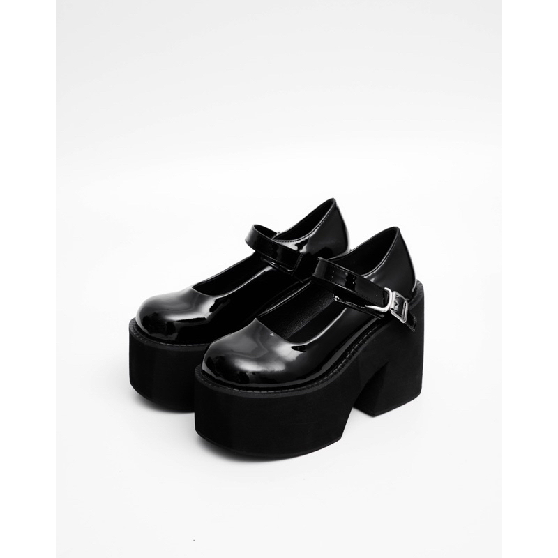 8105 - GIÀY ALMA SHINY PLATFORM MARY JANES | Shopee Việt Nam