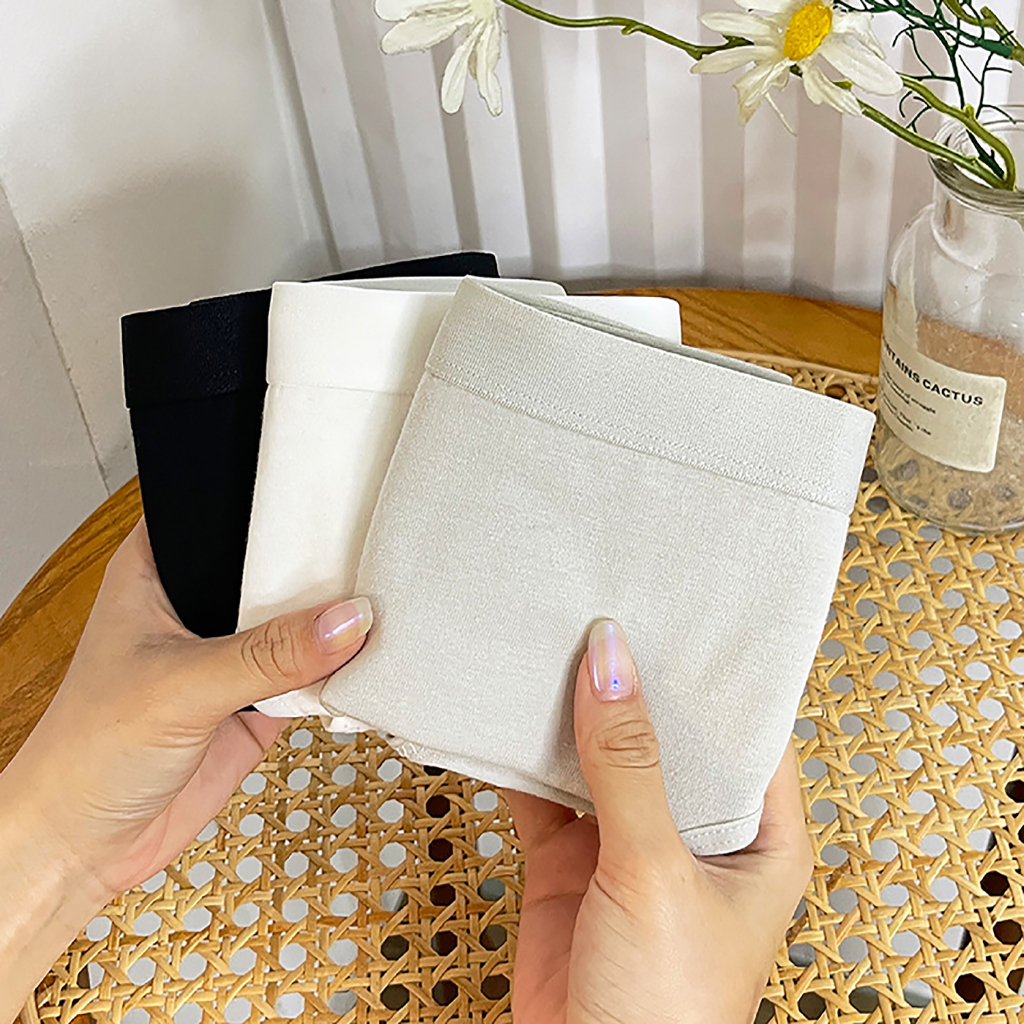 Quần Lót Nữ Cotton Kháng Khuẩn Thoáng Mát, Quần Lót Cạp Vừa Lưng Thun Co Giãn 4 Chiều ZANABRA L2020