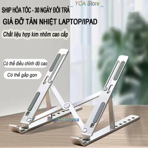 Giá đỡ laptop, macbook, ipad, laptop stand giúp tản nhiệt máy tính và điểu chỉnh tư thế ngồi