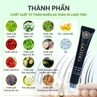 Lăn mọc tóc Gotho Huyền Phi huyết thanh gỗ thông kích mọc tóc