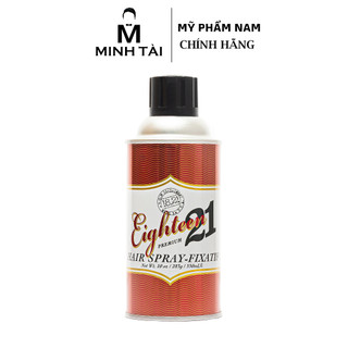 Gôm Xịt Tóc , Keo Xịt Tóc 18.21 MAN MADE Sweet Tobacco Premium Hairspray 330ml - Hàng Chính Hãng
