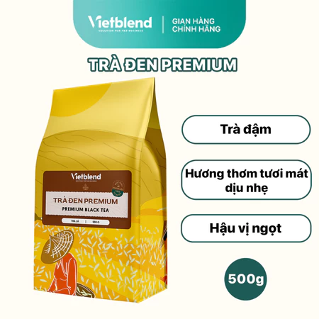 Trà Đen Premium VIETBLEND Đậm Vị Trà Túi 500g