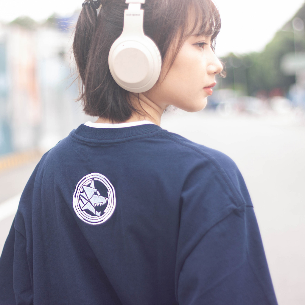 Áo Thun Có Túi Thêu Hopper - Scorpion - Wolf Nam Nữ Unisex Form Rộng Oversized