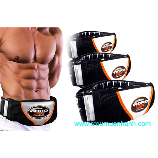 Máy Massage Giảm Mỡ Bụng - Đai Rung Nóng Vibro Shape Tiện Lợi Dễ Sử Dụng Hiệu Quả Cao