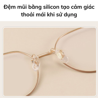 Gọng kính cận nam nữ sang chảnh chống ánh sáng xanh Kính mát không độ giả cận thời trang Styley K020