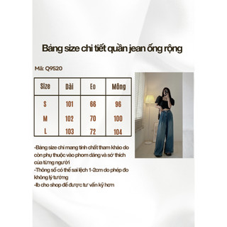 Quần jean nữ ông loe rộng cắt gấu - 247store