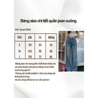 Quần jeans nữ ống rộng màu màu vintage - 247store