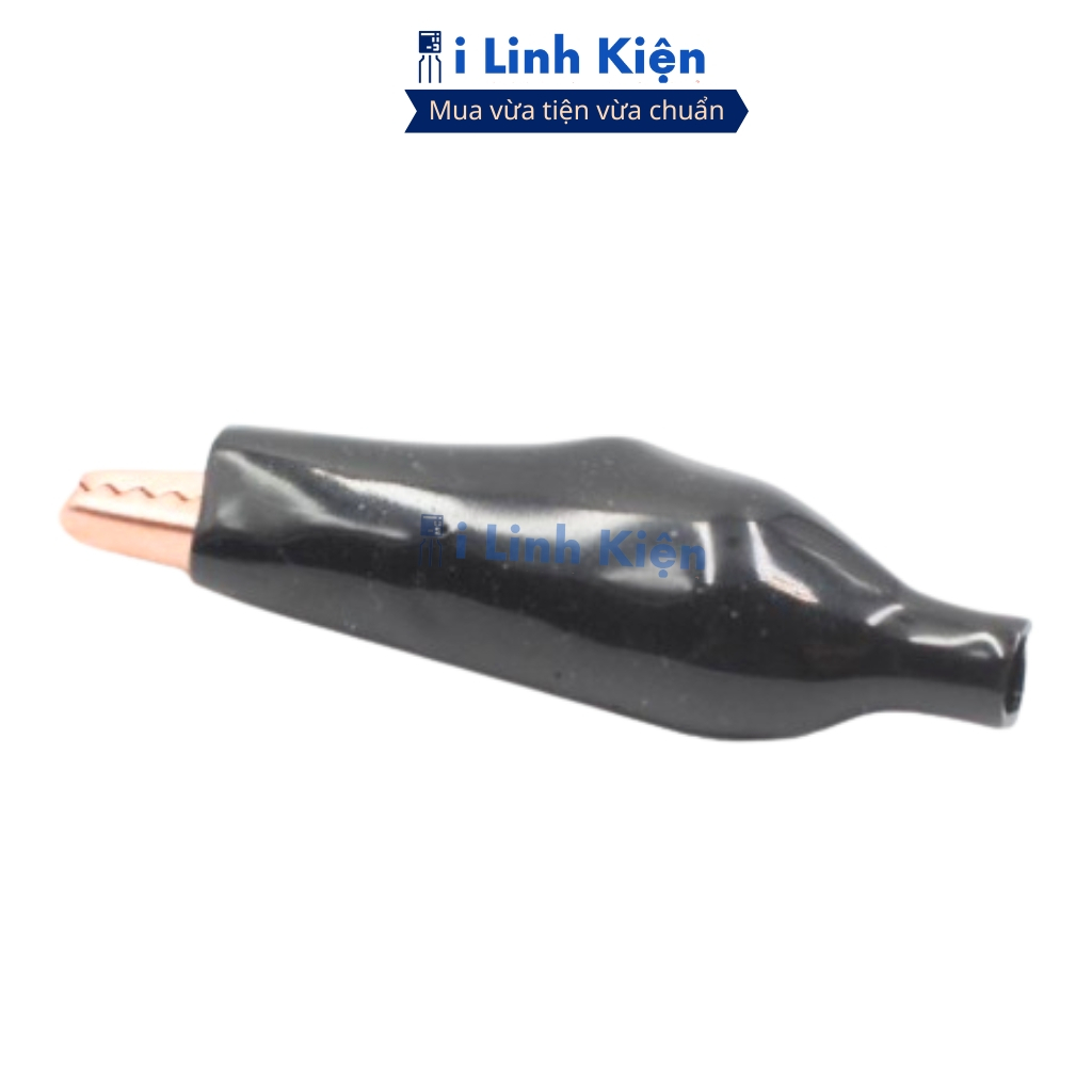 Kẹp cá sấu nhỏ 26mm chính hãng chất lượng cao (1 đen + 1 đỏ) ilinhkien.