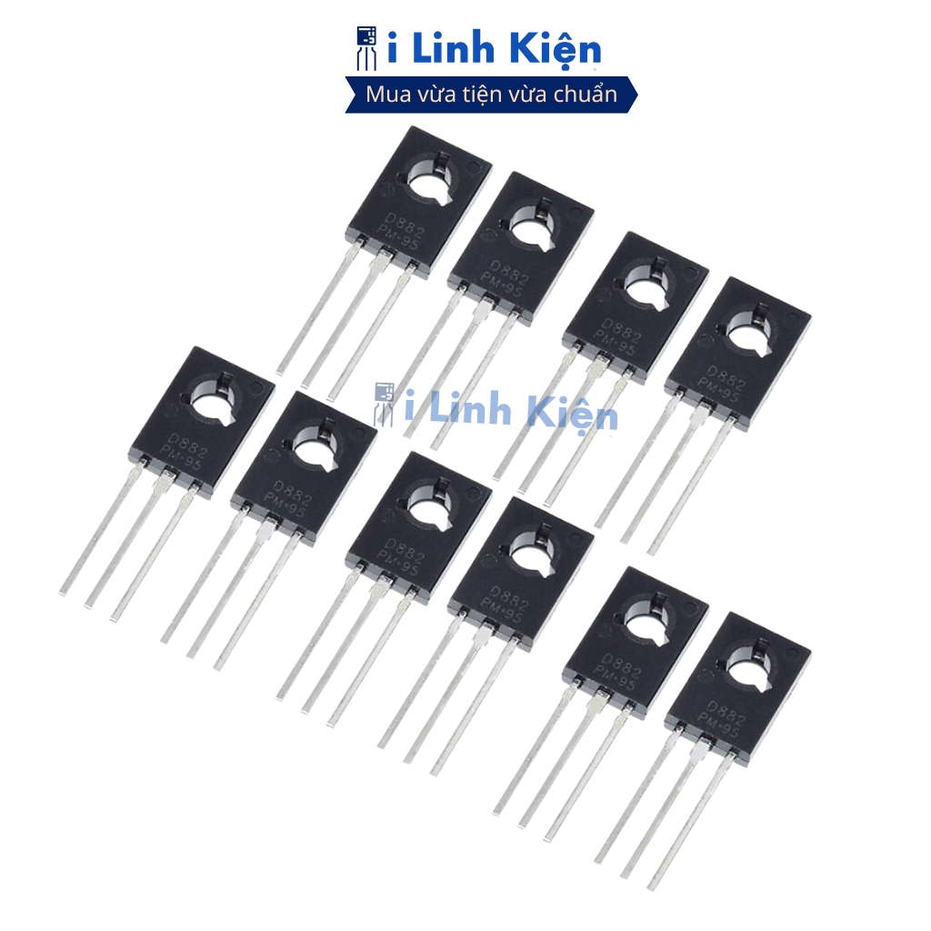 Transistor D882 2SD882 3A 40V TO-126 chính hãng đảm bảo chất lượng ilinhkien.