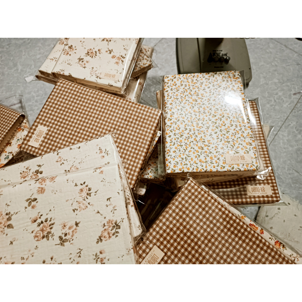 SỔ TAY A5, A6 NOTEBOOK BÌA VẢI GIẤY DÀY 120GSM | Shopee Việt Nam