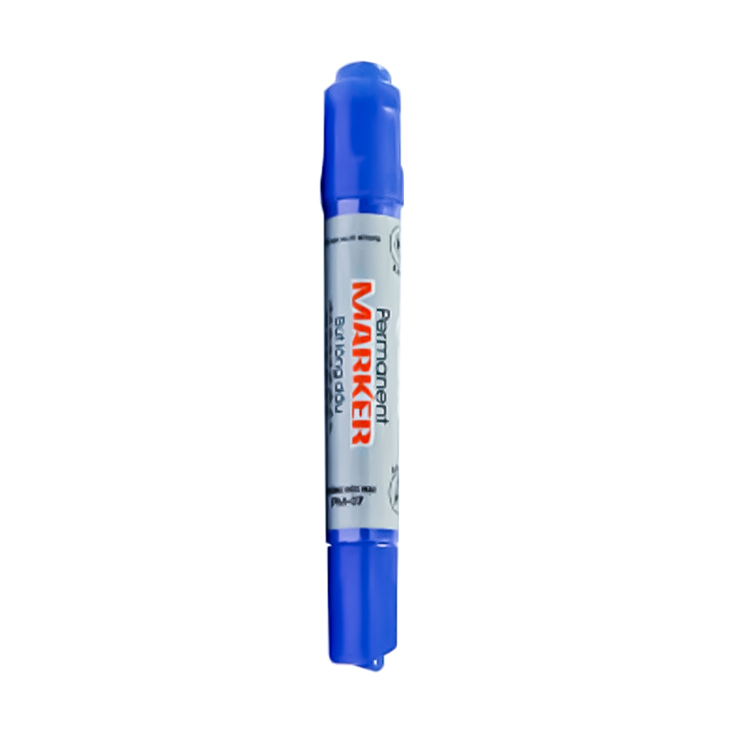 Ảnh Bút lông dầu Thiên Long PM-07 2 đầu bút kích thước 0.8 mm và 6mm, 3 màu mực xanh/đỏ/đen, bám dính tốt trên nhiều bề mặt 4