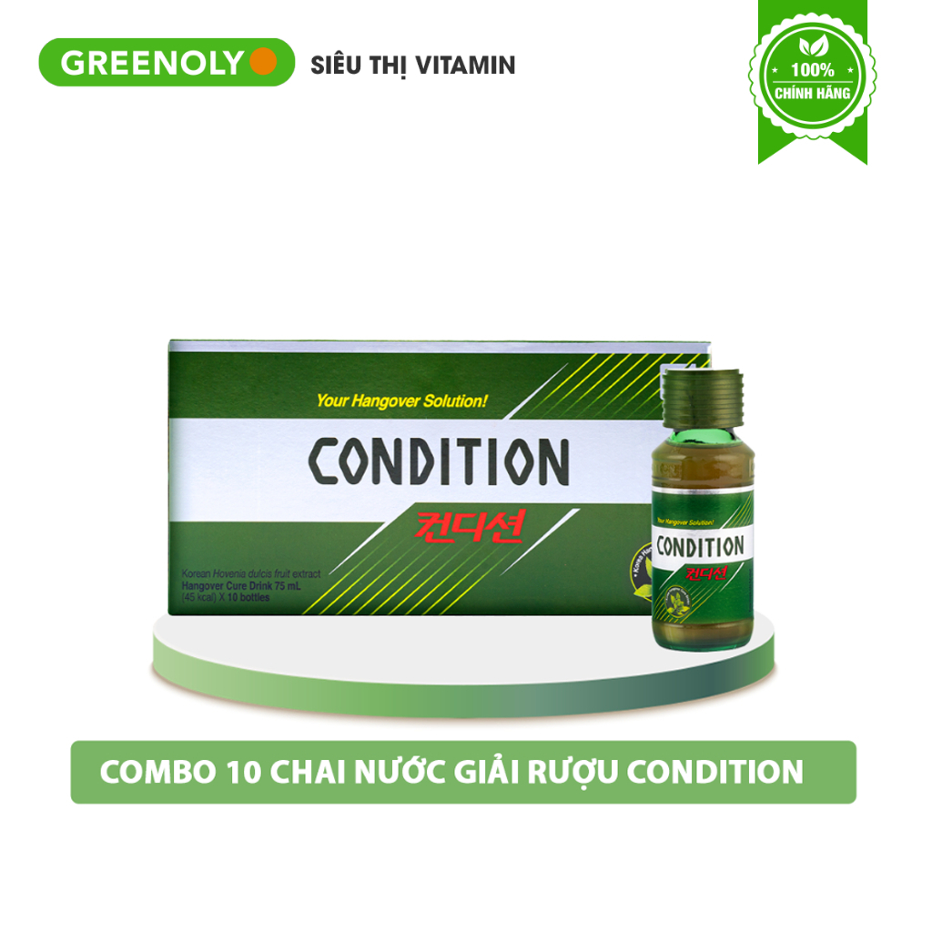 Inno.N Hộp Quà 10 Chai Nước Giải Rượu Condition | Shopee Việt Nam
