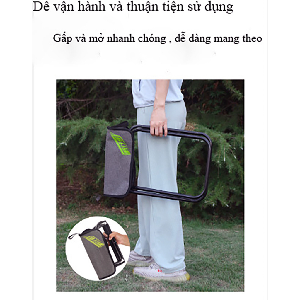 Ghế Cắm Trại , Dã Ngoại ,Ghế Câu Mini Gặp Gọn