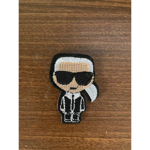 patch vải ủi nhiệt thêu hình thời trang người đeo kính hot trend