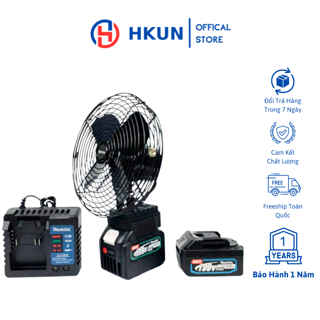 Quạt Tích Điện Mini,Quạt chạy pin THPRO, Để Bàn 22w Làm Mát Cực Nhanh, Pin Dung Lượng Lớn Sử Dụng Liên Tục Nhiều Giờ